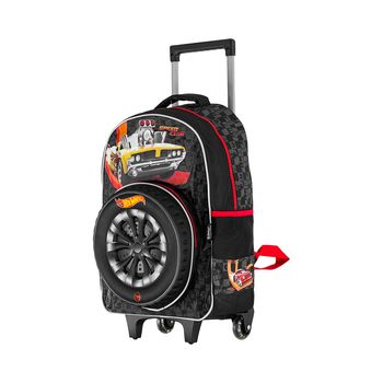 Mochila-Carrinho-Preto-Kids-Speed-Club-Hot-Wheels-|-Luxcel-Tamanho--UN---Cor--PRETO-0